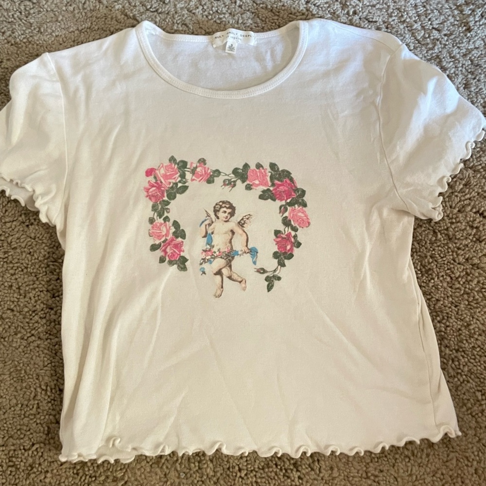 Urban Cropped Angel Tee